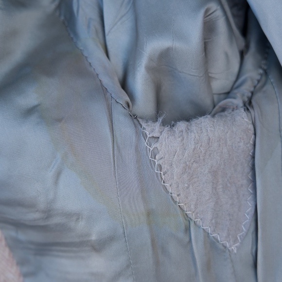 Vintage Saint Laurie 100% Wool Herringbone Blazer Made In USA Woman's S - Picture 16 of 16